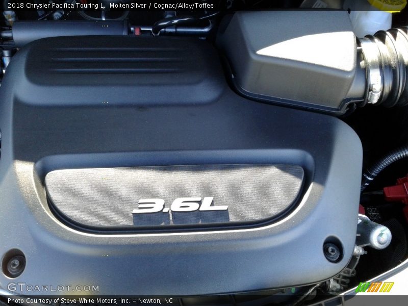 Molten Silver / Cognac/Alloy/Toffee 2018 Chrysler Pacifica Touring L