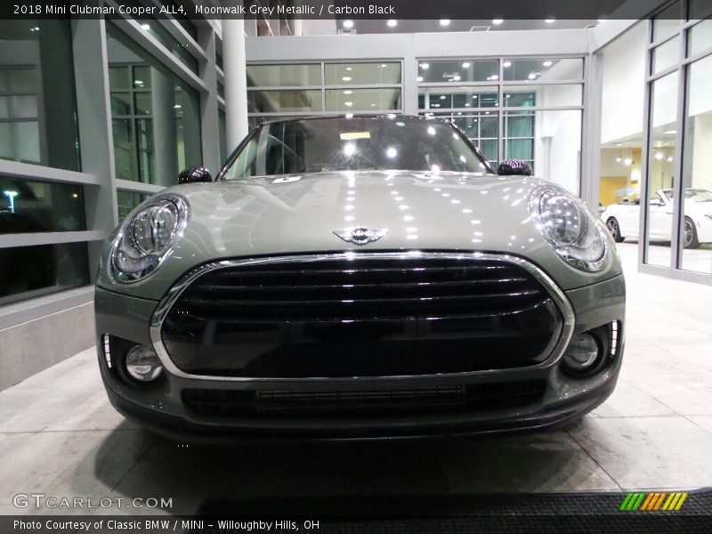 Moonwalk Grey Metallic / Carbon Black 2018 Mini Clubman Cooper ALL4