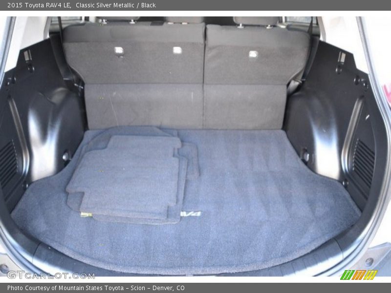 Classic Silver Metallic / Black 2015 Toyota RAV4 LE