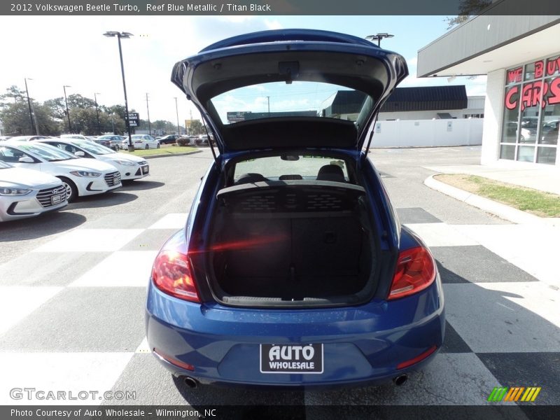Reef Blue Metallic / Titan Black 2012 Volkswagen Beetle Turbo