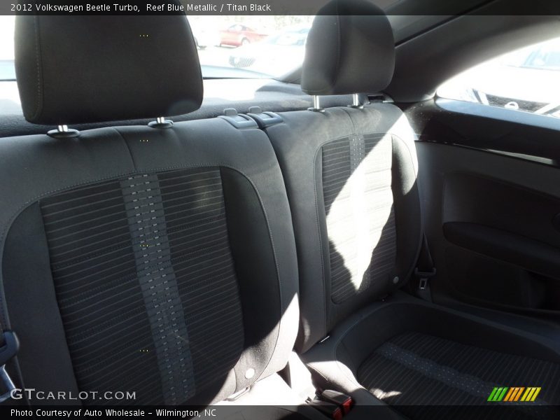 Reef Blue Metallic / Titan Black 2012 Volkswagen Beetle Turbo