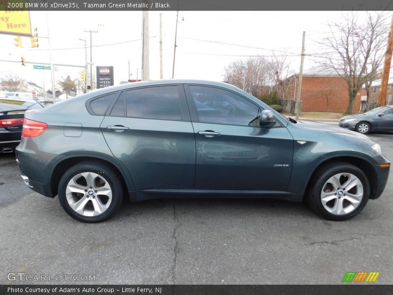 Tasman Green Metallic / Black 2008 BMW X6 xDrive35i