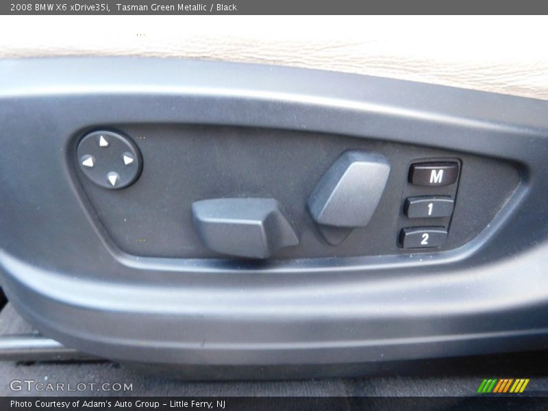 Tasman Green Metallic / Black 2008 BMW X6 xDrive35i