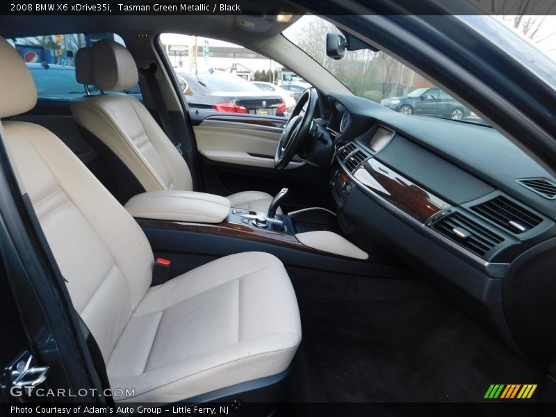 Tasman Green Metallic / Black 2008 BMW X6 xDrive35i