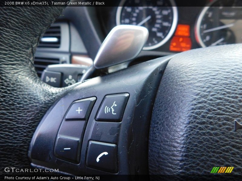 Tasman Green Metallic / Black 2008 BMW X6 xDrive35i