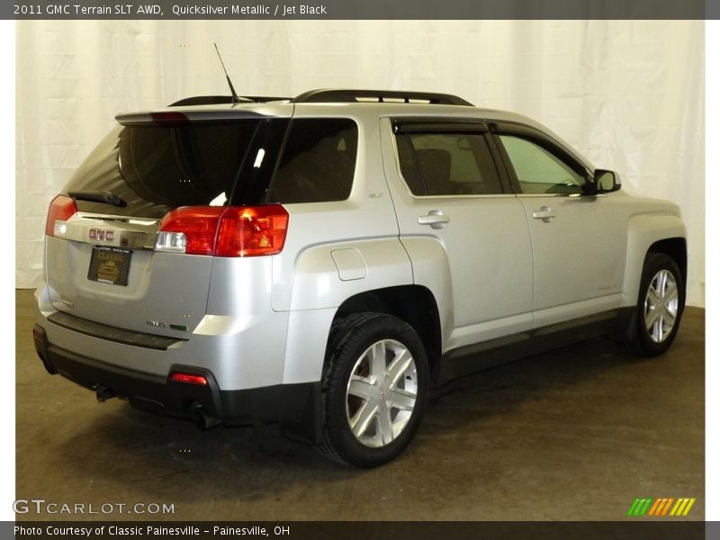 Quicksilver Metallic / Jet Black 2011 GMC Terrain SLT AWD
