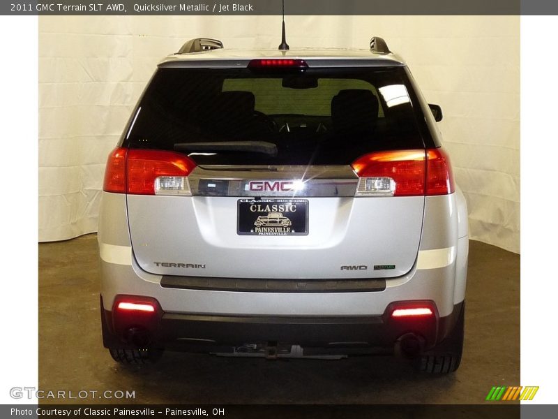 Quicksilver Metallic / Jet Black 2011 GMC Terrain SLT AWD