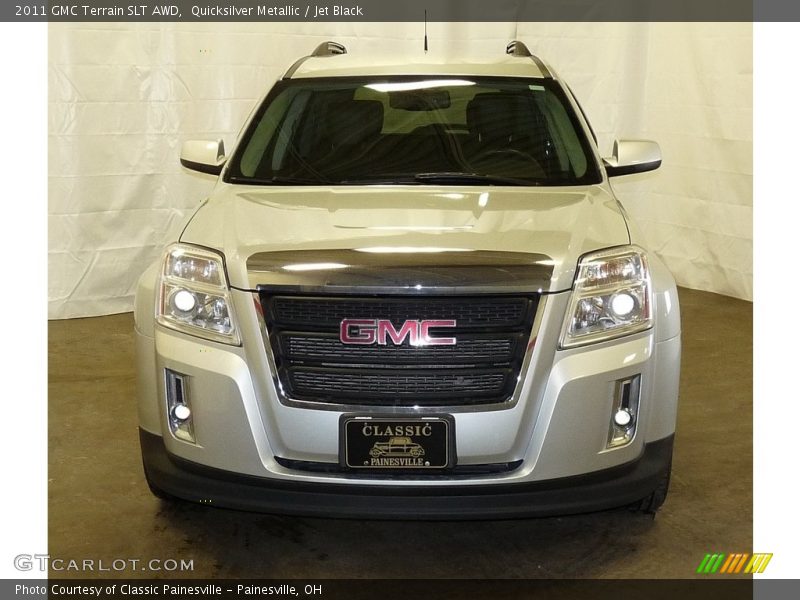 Quicksilver Metallic / Jet Black 2011 GMC Terrain SLT AWD