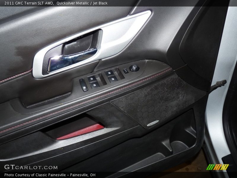Quicksilver Metallic / Jet Black 2011 GMC Terrain SLT AWD