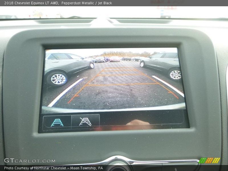 Pepperdust Metallic / Jet Black 2018 Chevrolet Equinox LT AWD