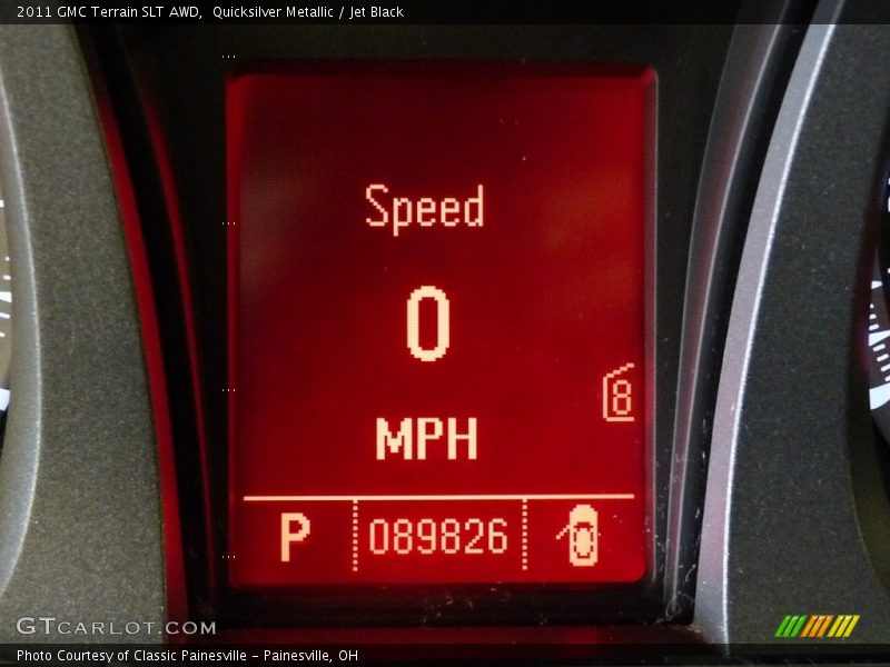 Quicksilver Metallic / Jet Black 2011 GMC Terrain SLT AWD