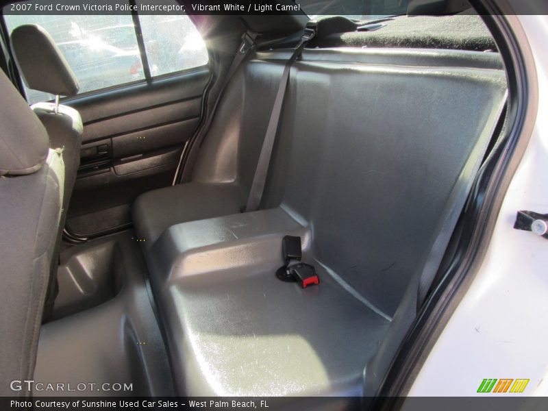Vibrant White / Light Camel 2007 Ford Crown Victoria Police Interceptor