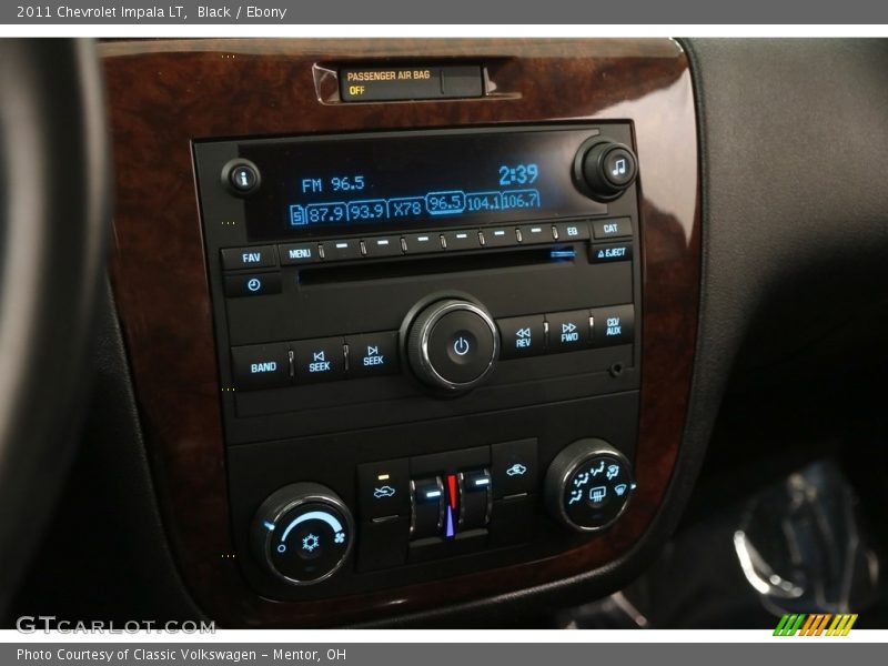Black / Ebony 2011 Chevrolet Impala LT