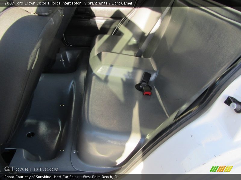 Vibrant White / Light Camel 2007 Ford Crown Victoria Police Interceptor