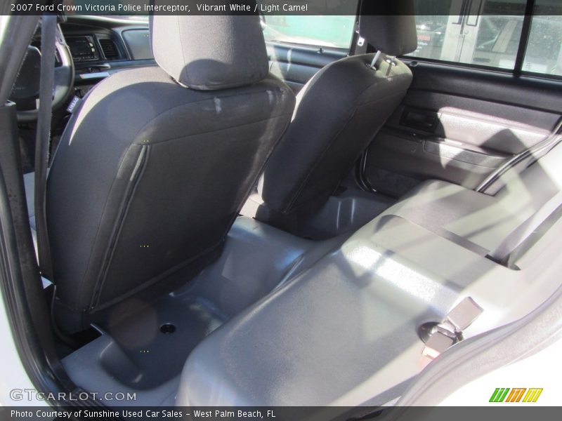 Vibrant White / Light Camel 2007 Ford Crown Victoria Police Interceptor