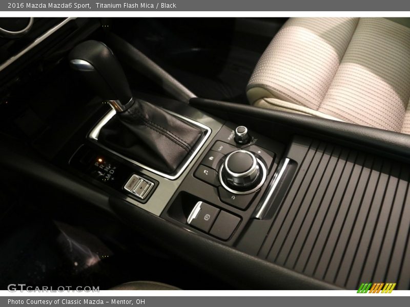 Titanium Flash Mica / Black 2016 Mazda Mazda6 Sport