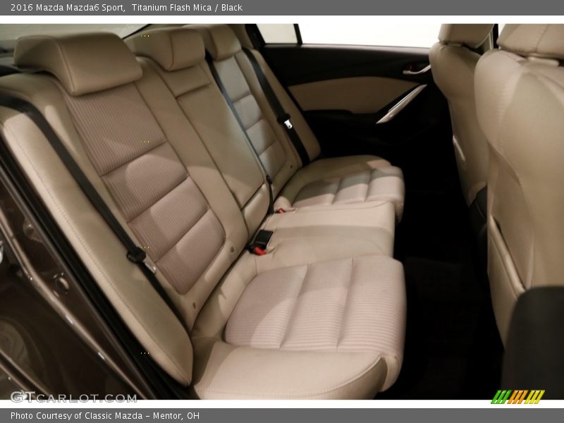 Titanium Flash Mica / Black 2016 Mazda Mazda6 Sport
