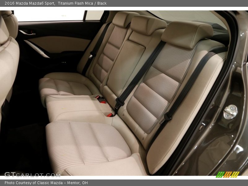 Titanium Flash Mica / Black 2016 Mazda Mazda6 Sport