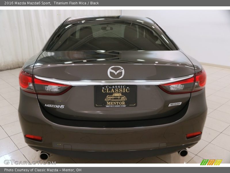 Titanium Flash Mica / Black 2016 Mazda Mazda6 Sport