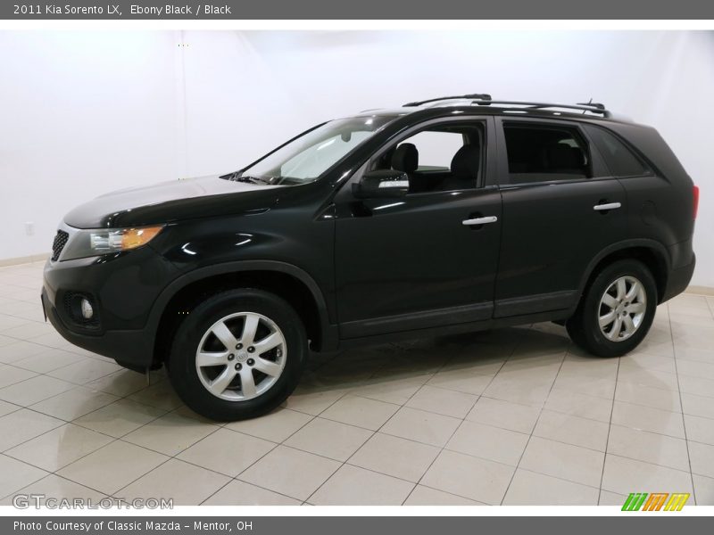 Ebony Black / Black 2011 Kia Sorento LX