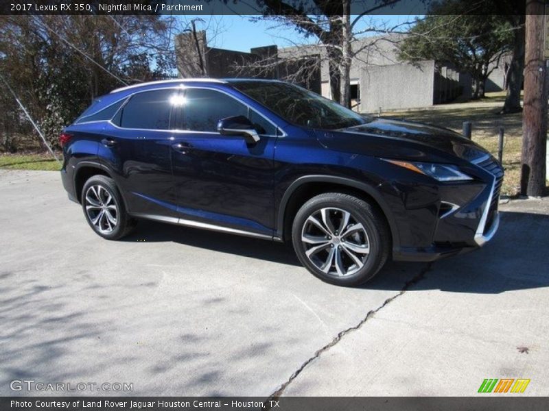 Nightfall Mica / Parchment 2017 Lexus RX 350