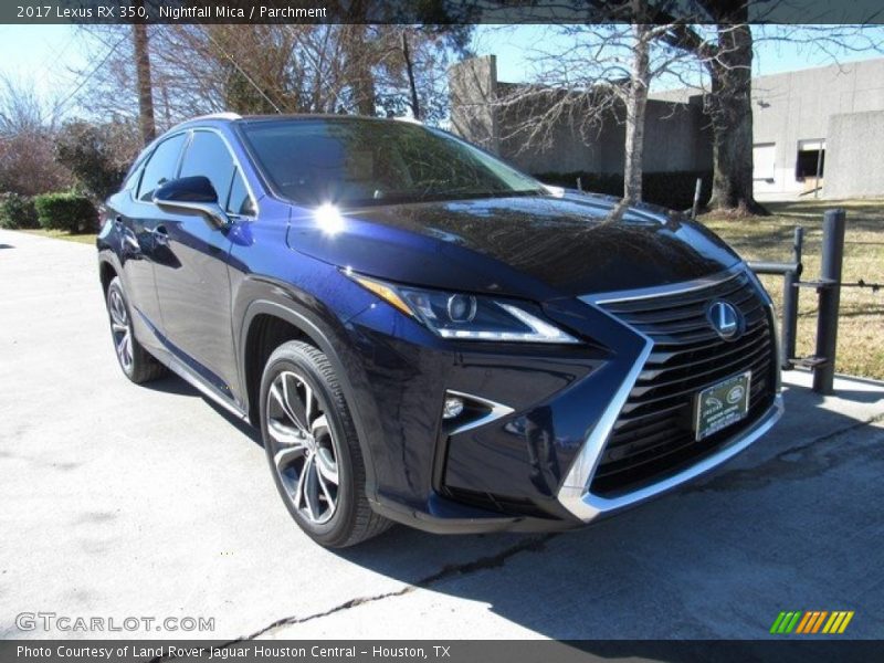 Nightfall Mica / Parchment 2017 Lexus RX 350