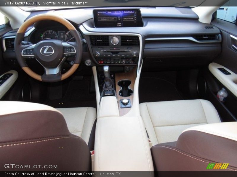 Nightfall Mica / Parchment 2017 Lexus RX 350