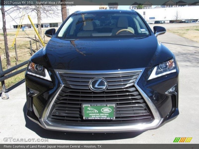 Nightfall Mica / Parchment 2017 Lexus RX 350