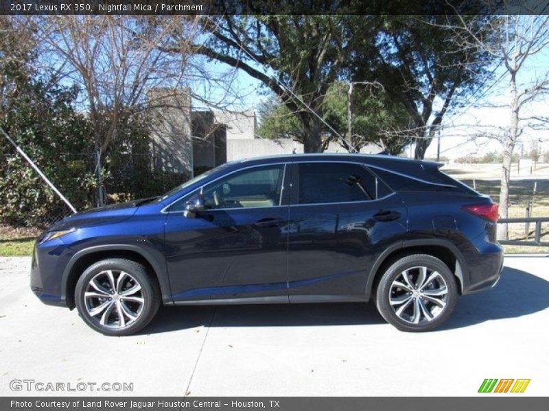 Nightfall Mica / Parchment 2017 Lexus RX 350