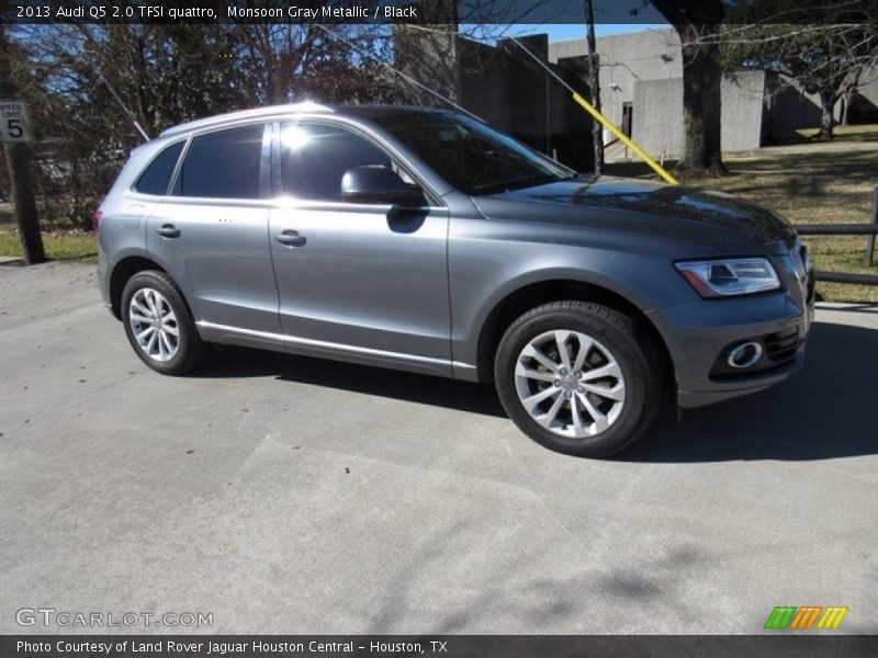 Monsoon Gray Metallic / Black 2013 Audi Q5 2.0 TFSI quattro