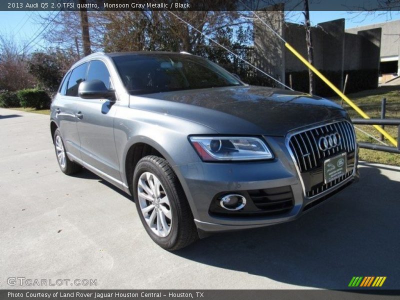 Monsoon Gray Metallic / Black 2013 Audi Q5 2.0 TFSI quattro