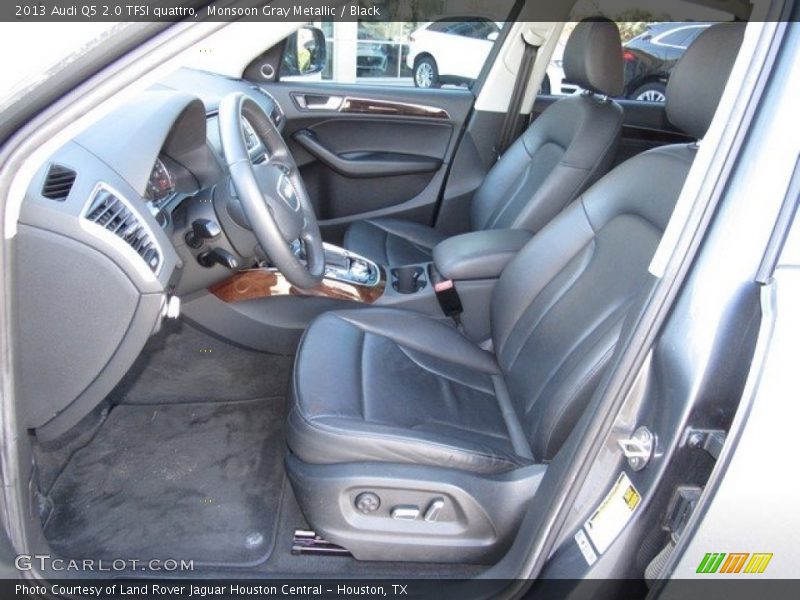 Monsoon Gray Metallic / Black 2013 Audi Q5 2.0 TFSI quattro