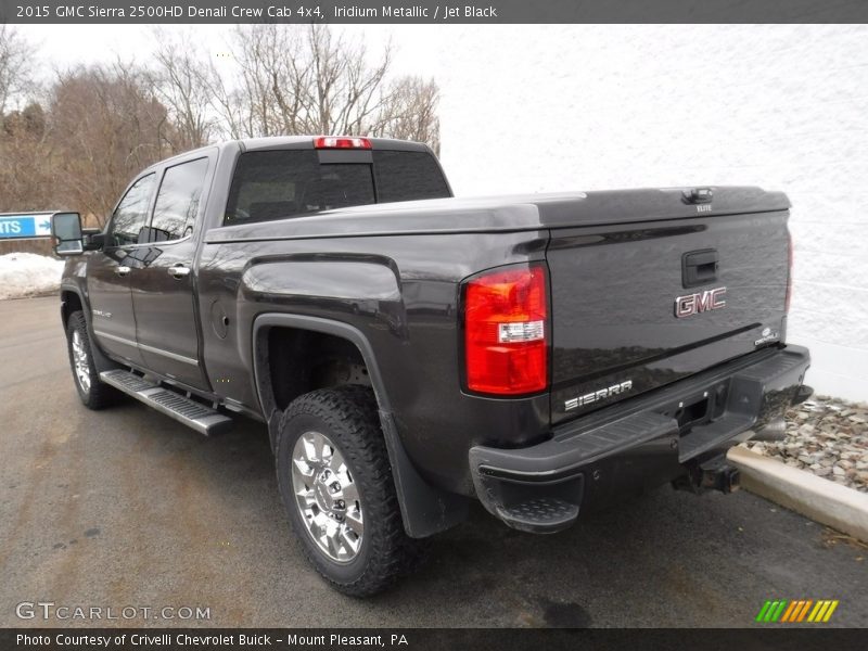 Iridium Metallic / Jet Black 2015 GMC Sierra 2500HD Denali Crew Cab 4x4