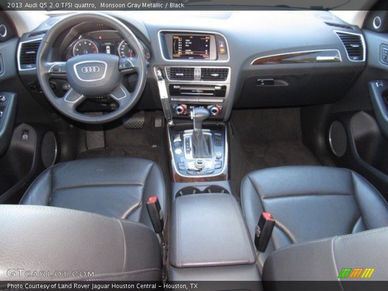 Monsoon Gray Metallic / Black 2013 Audi Q5 2.0 TFSI quattro