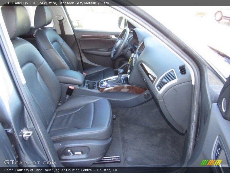 Monsoon Gray Metallic / Black 2013 Audi Q5 2.0 TFSI quattro