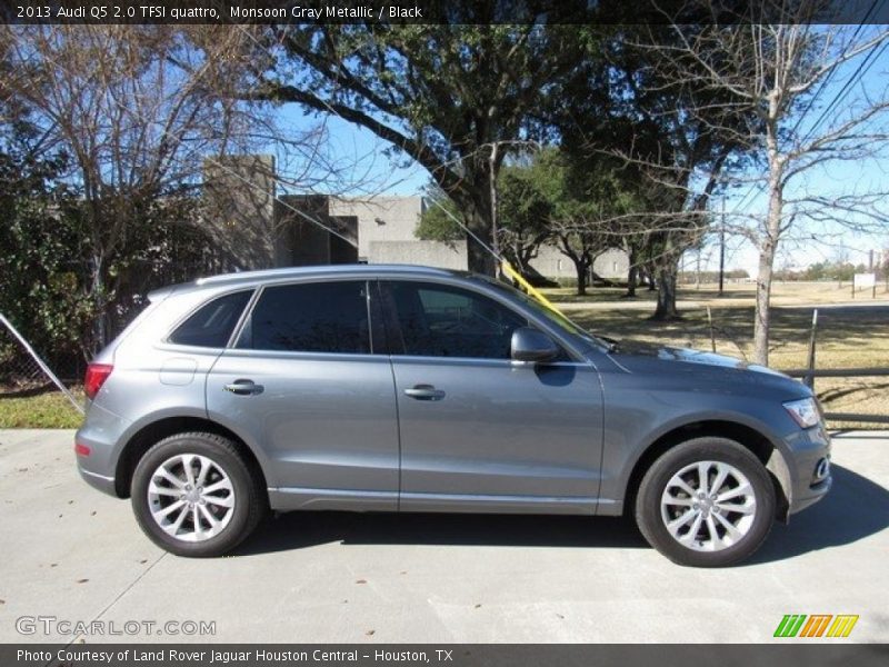 Monsoon Gray Metallic / Black 2013 Audi Q5 2.0 TFSI quattro