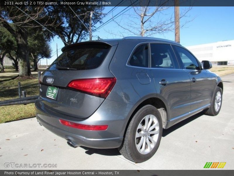 Monsoon Gray Metallic / Black 2013 Audi Q5 2.0 TFSI quattro