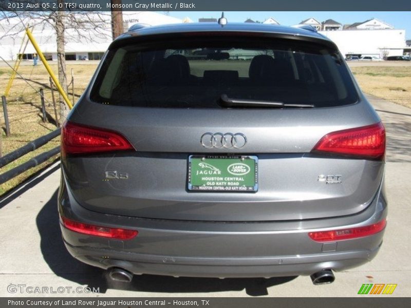 Monsoon Gray Metallic / Black 2013 Audi Q5 2.0 TFSI quattro