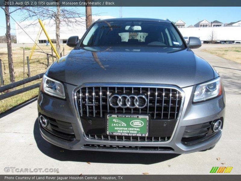 Monsoon Gray Metallic / Black 2013 Audi Q5 2.0 TFSI quattro