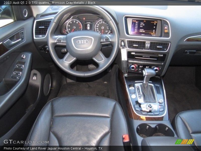 Monsoon Gray Metallic / Black 2013 Audi Q5 2.0 TFSI quattro