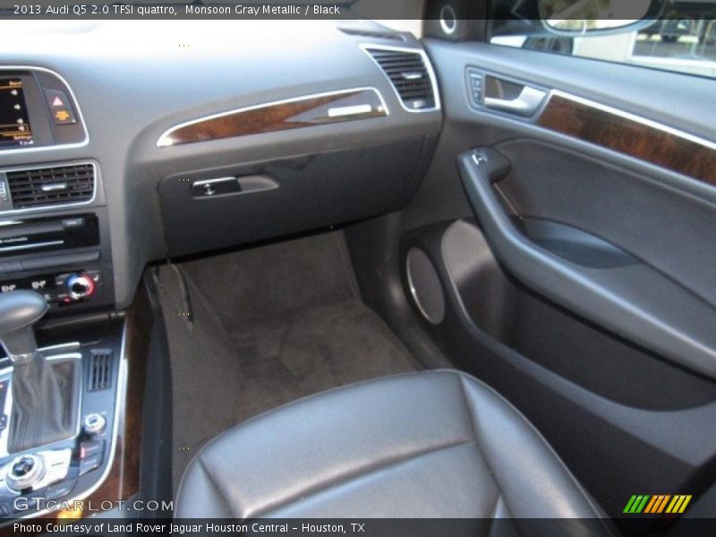 Monsoon Gray Metallic / Black 2013 Audi Q5 2.0 TFSI quattro