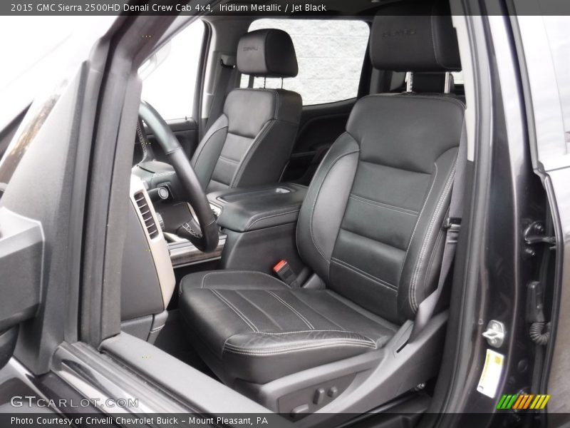 Iridium Metallic / Jet Black 2015 GMC Sierra 2500HD Denali Crew Cab 4x4