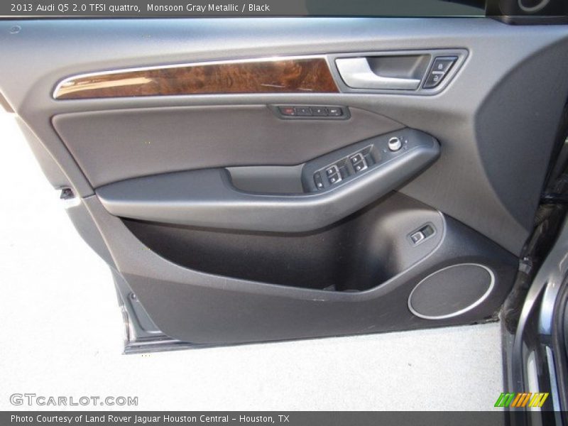 Monsoon Gray Metallic / Black 2013 Audi Q5 2.0 TFSI quattro