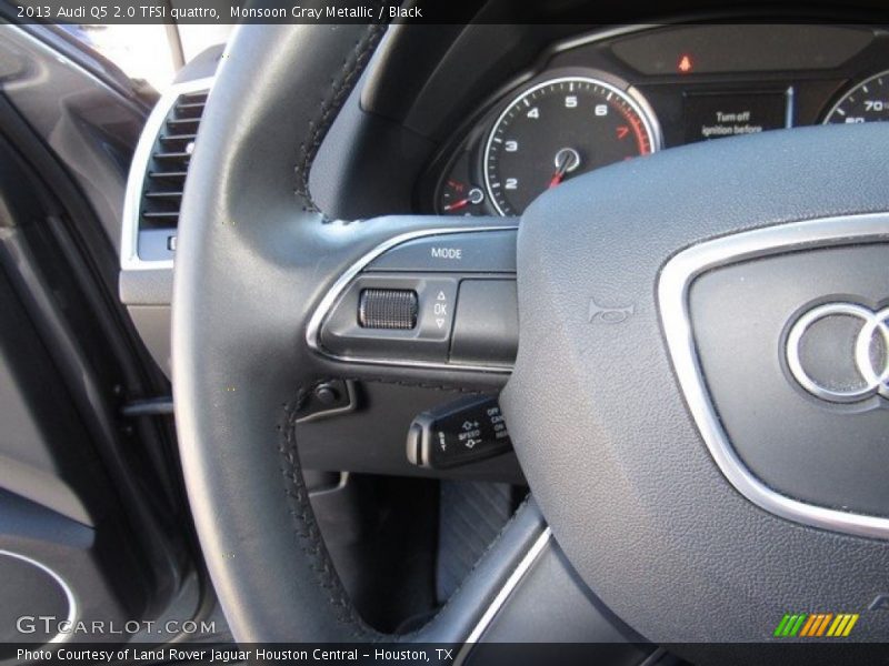 Monsoon Gray Metallic / Black 2013 Audi Q5 2.0 TFSI quattro
