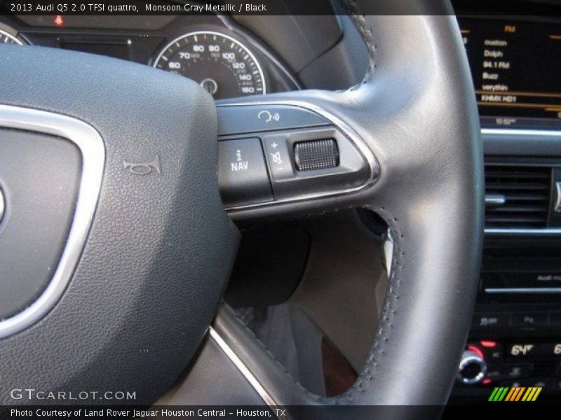 Monsoon Gray Metallic / Black 2013 Audi Q5 2.0 TFSI quattro