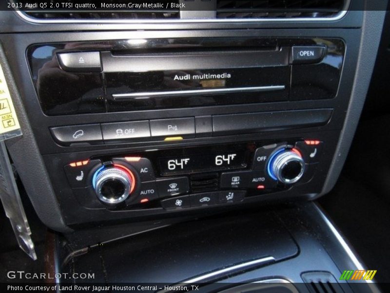 Monsoon Gray Metallic / Black 2013 Audi Q5 2.0 TFSI quattro