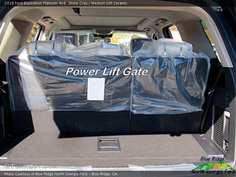 Stone Gray / Medium Soft Ceramic 2018 Ford Expedition Platinum 4x4
