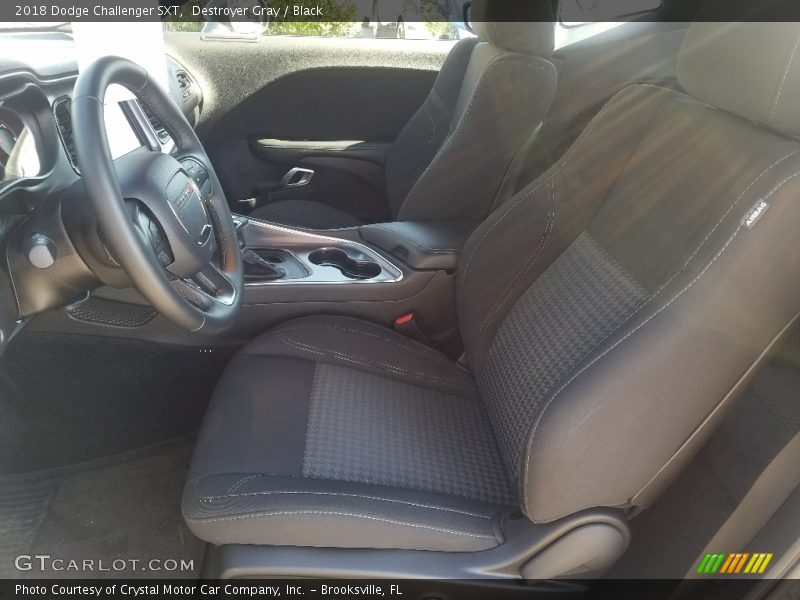 Destroyer Gray / Black 2018 Dodge Challenger SXT