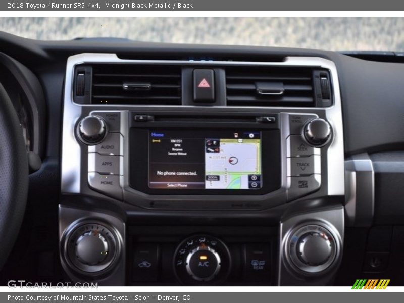 Midnight Black Metallic / Black 2018 Toyota 4Runner SR5 4x4