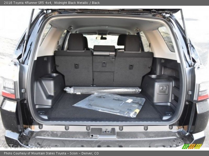 Midnight Black Metallic / Black 2018 Toyota 4Runner SR5 4x4